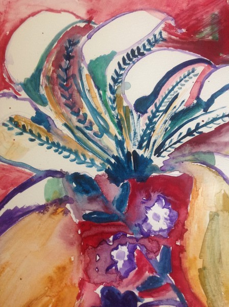 Silk lillies