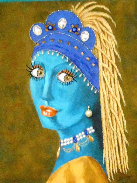 Belly Dancer with a Pearl Earring