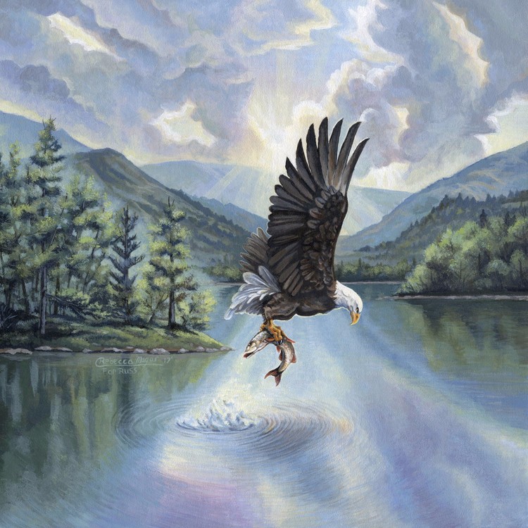 Eagle with Fish