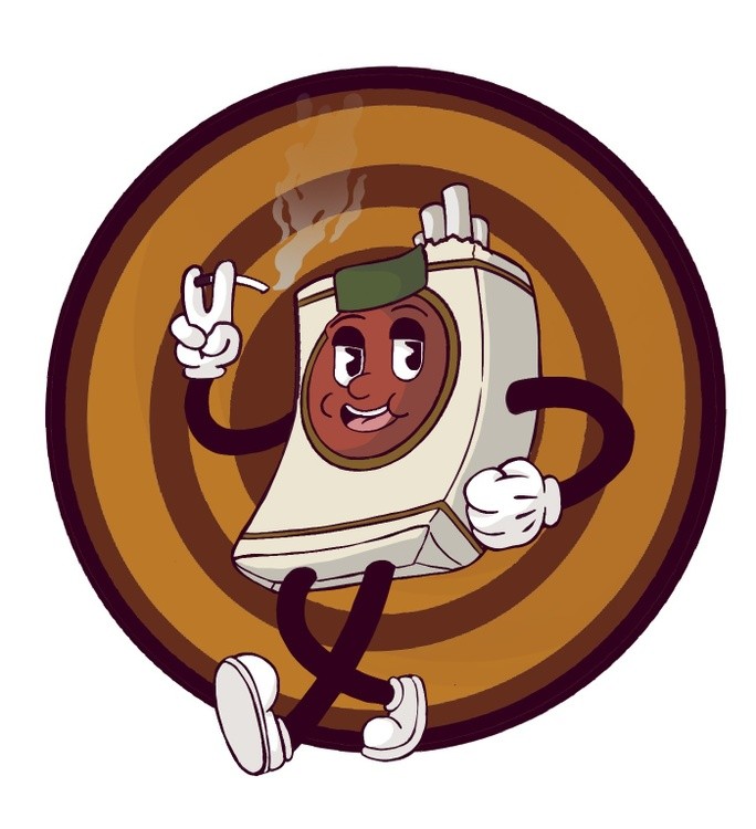 retro cartoon