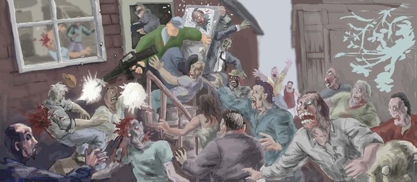 Zombie Conceptual Illustration