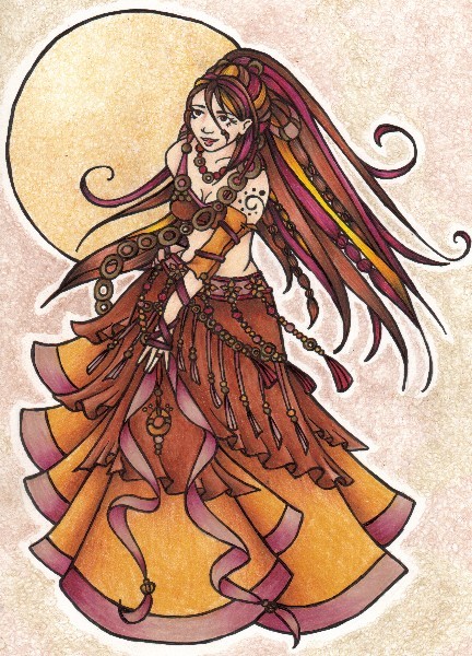 Autumn Belly Dancer