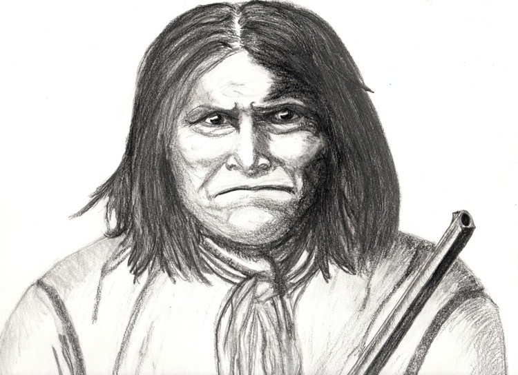 Geronimo with Rifle