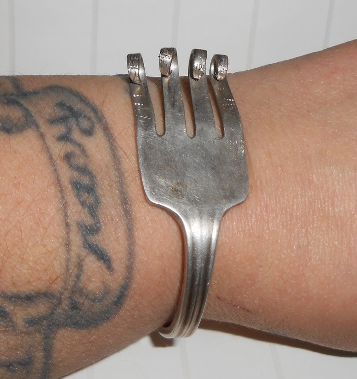 fork we made into bracelet 4