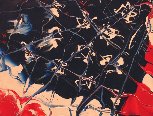 Flag 3 Finger Painting