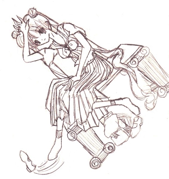 Usagi kicking back