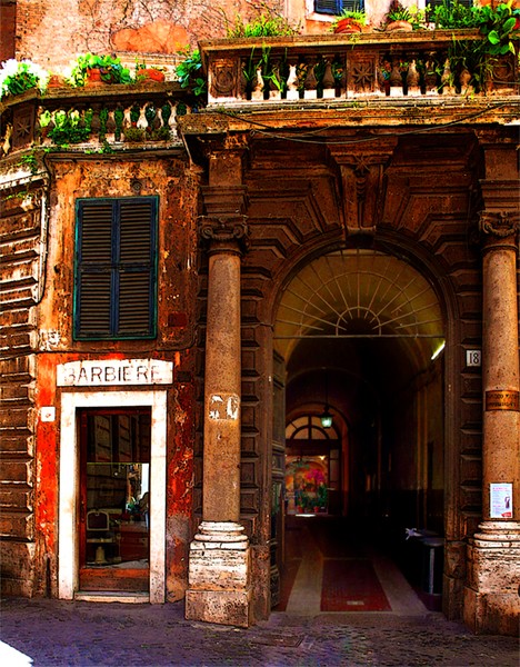 Old Fashion Barbiere in Roma