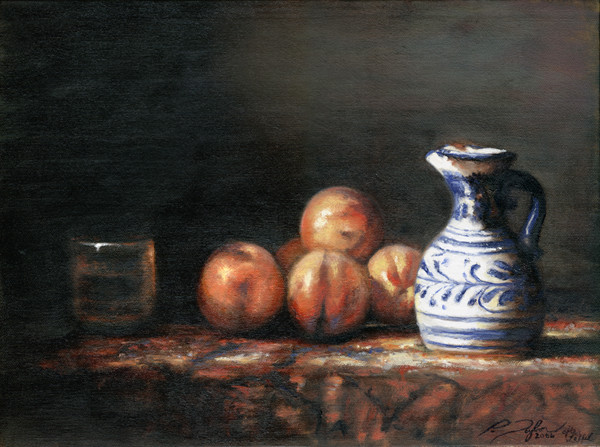 Peaches and Pitcher