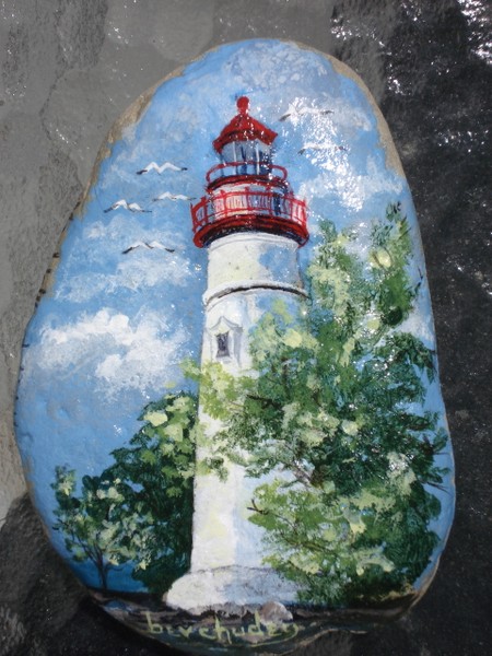 Marblehead Lighthouse paperweight