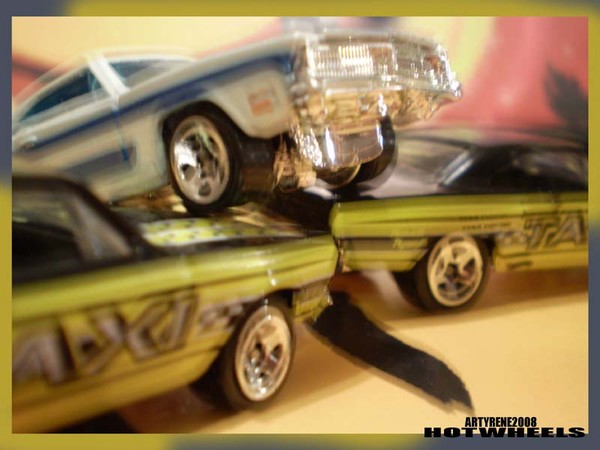 Hotwheels in action!