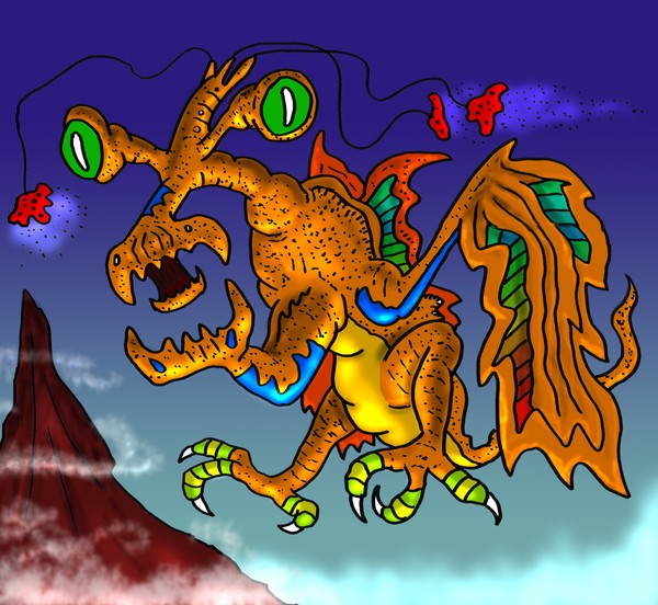 Flying Carbunzle beast