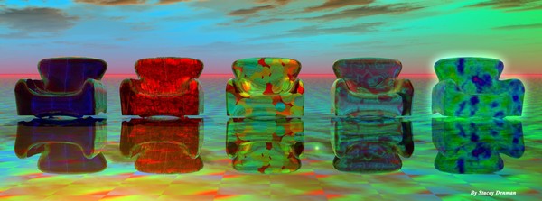 Glass Chairs