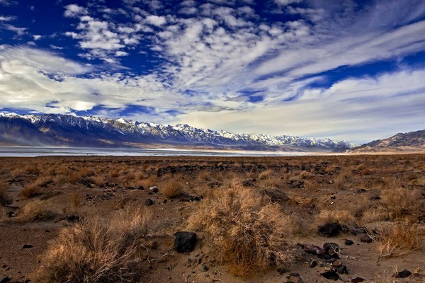 Owens Lake and Eastern Sierra Nevada