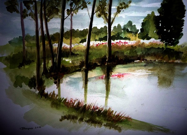 Sketch in summer