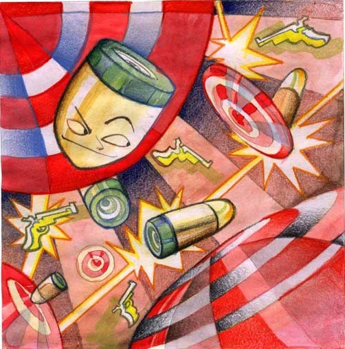 fight trough the target!!