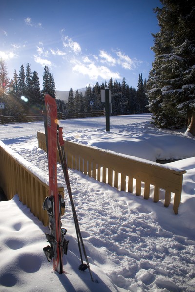 off to the slopes