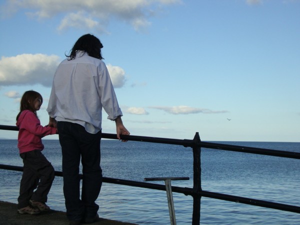 By the sea