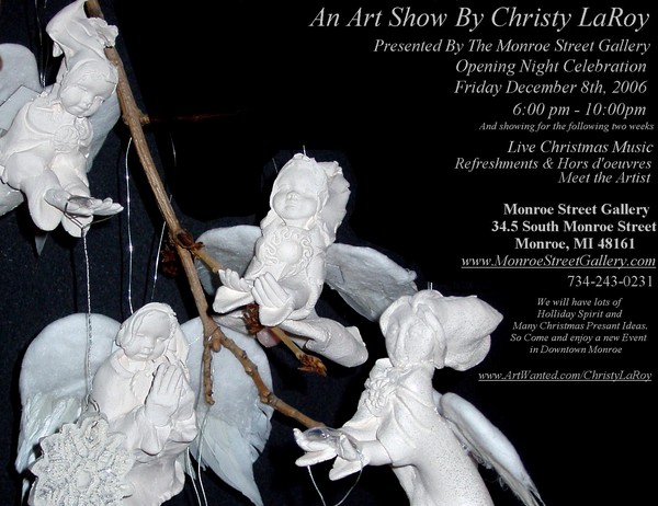 Christmas Art Show Flyer
