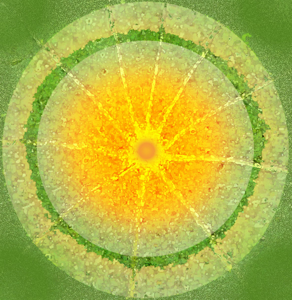 sun on earth