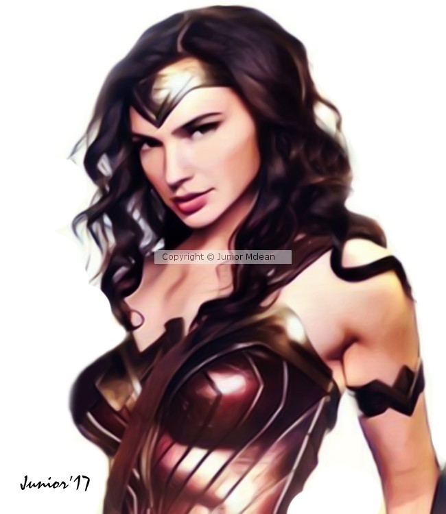 My Artwork of Wonder Woman 2017