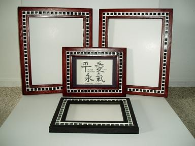 Tiled accented Picture Frames