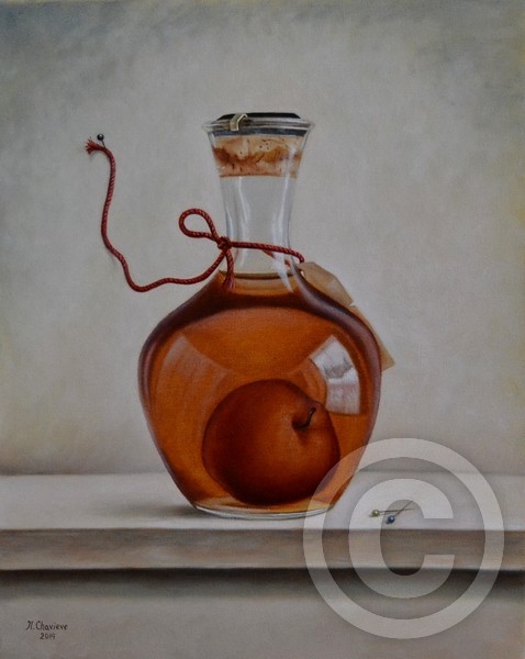 La pomme prisonnière