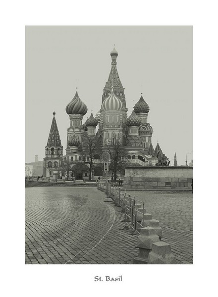 St Basil Cathedral. Moscow. Nov. 2006