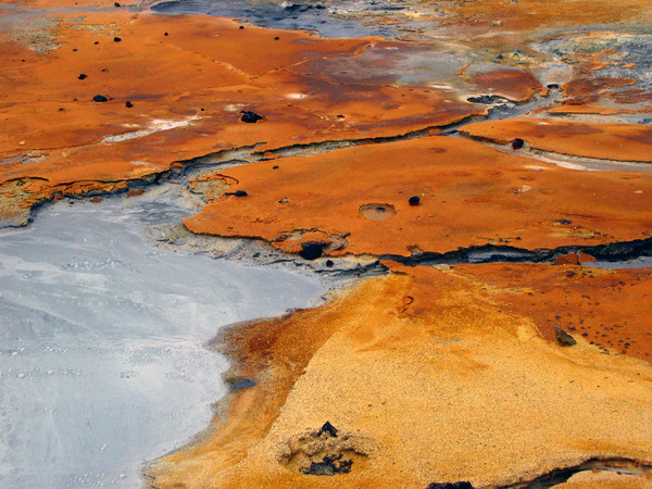 volcanic ground