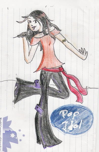pop idol (ugly drawing)
