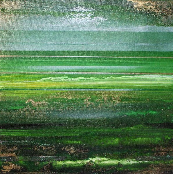 Coast Rhythms & textures Green & Gold