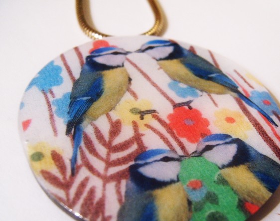 Blue tit Pendant