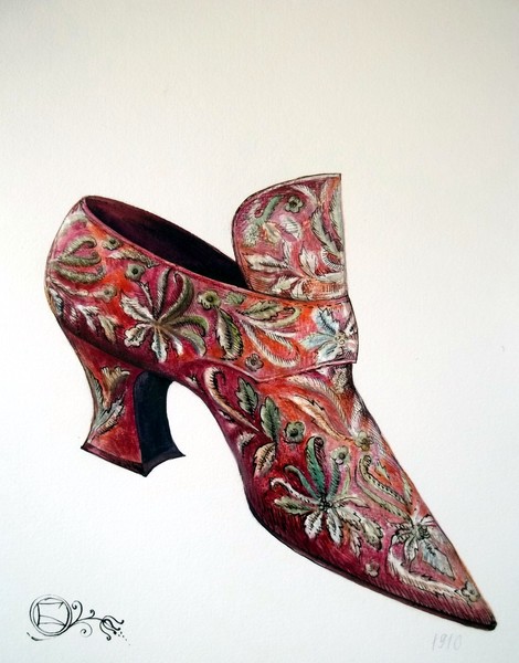 Soulier de femme type* Duc de Guise * Pierre Yanto