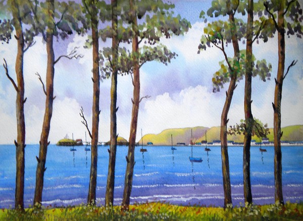 Mumbles through the trees