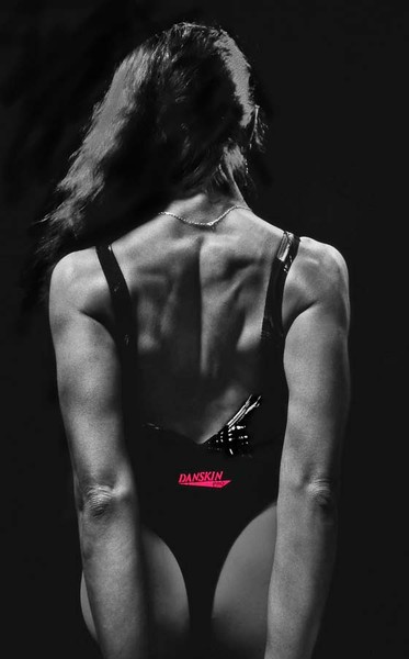 Danskin in black and white