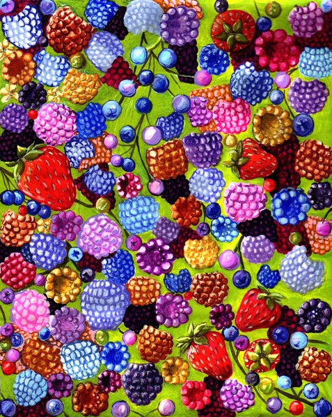 all of the berries by Kristie Hubler