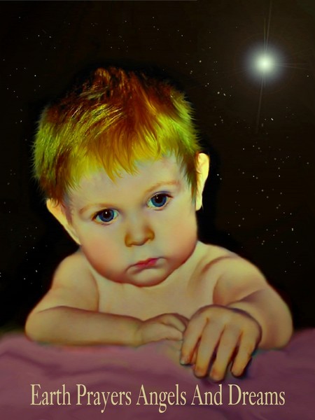God speaks to a child poster/book display