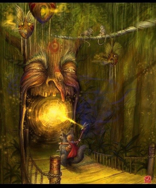 Walk through the gate