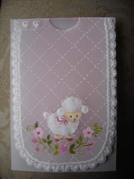 Tarjeta de felicitacion  para Niña
