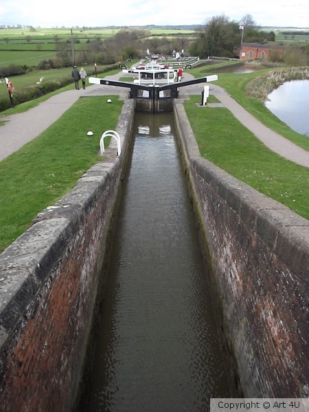 Foxton.Locks.Looking.Down
