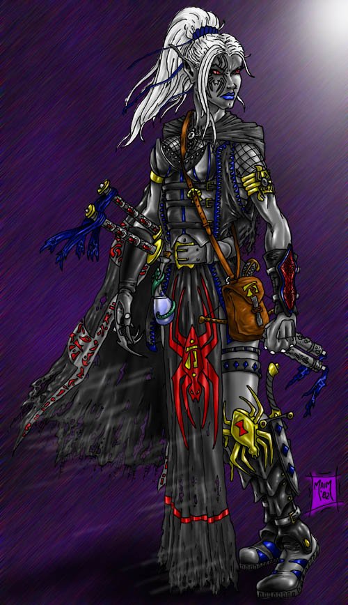Sylke, Drow Avenger