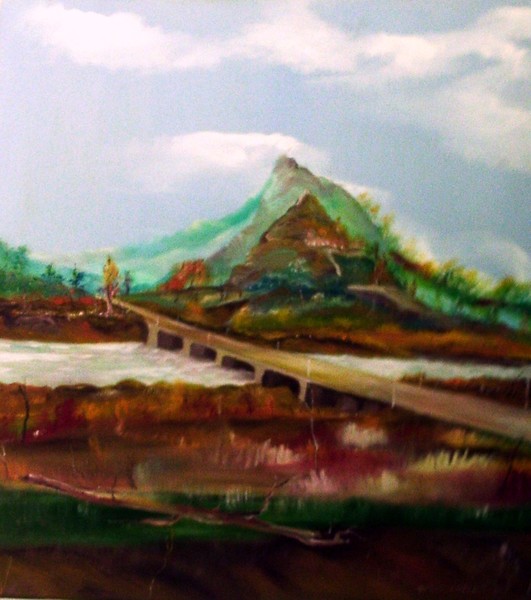 river in flood