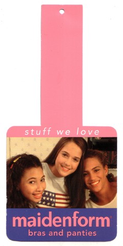 Maidenform Bra Hangtag
