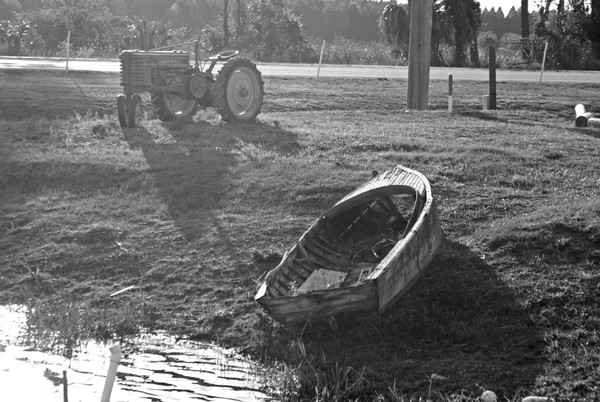 boat on the lake
