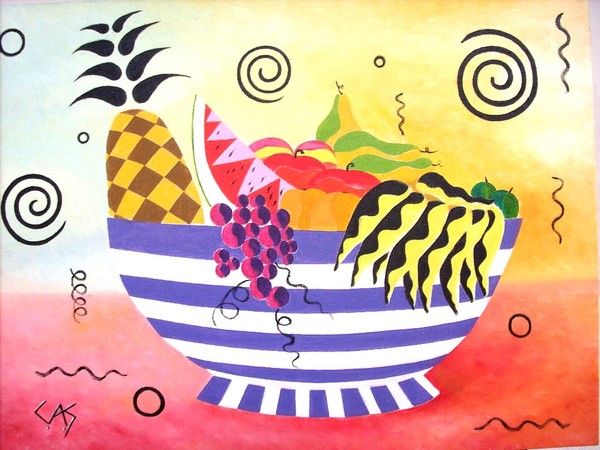 bowl with fruit