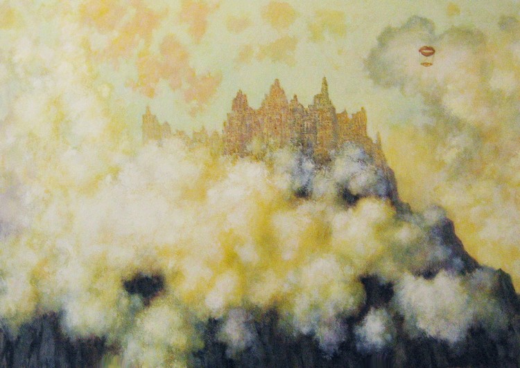 Golden clouds