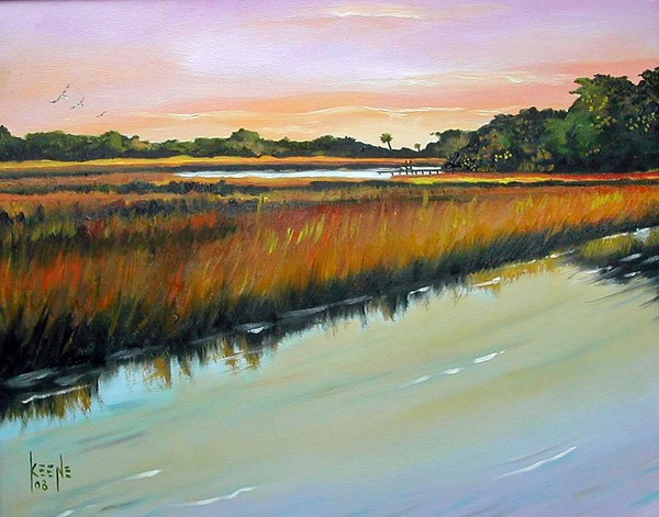 MARSH ALONG JAMES ISLAND