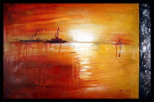 Ships at Sundown