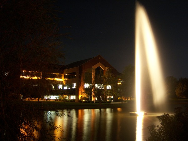 Evening Fountain - Columbia, MO