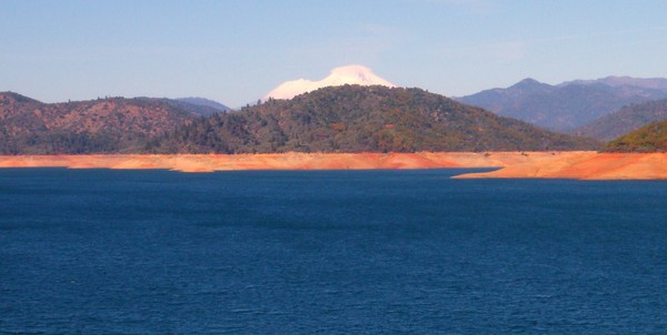 Mount Shasta and Lake Shasta