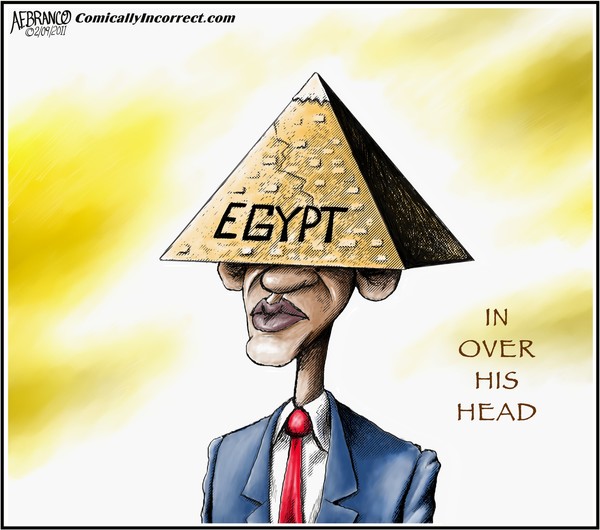 In Over His Head (Cartoon)